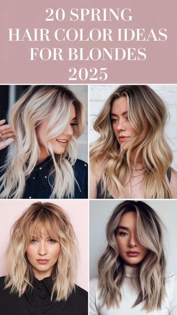 Spring Hair Color Ideas for Blondes Ideas 2025: Top Trends and Stunning Looks