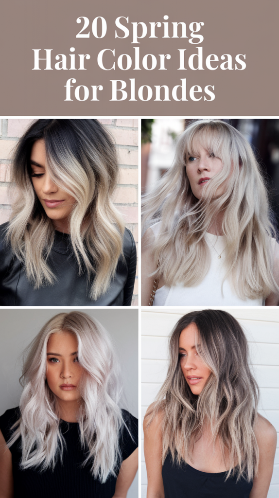 Spring Hair Color Ideas for Blondes Ideas 2025: Top Trends and Stunning Looks