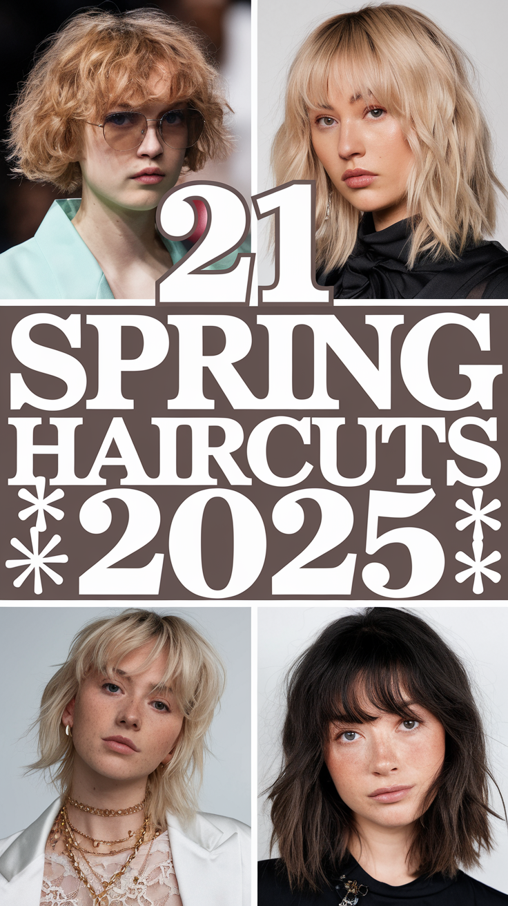 Spring Haircuts 21 Ideas 2025: Fresh Styles to Inspire Your Look