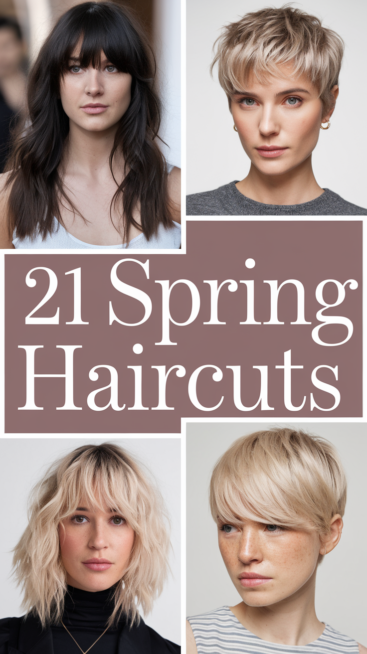 Spring Haircuts 21 Ideas 2025: Fresh Styles to Inspire Your Look