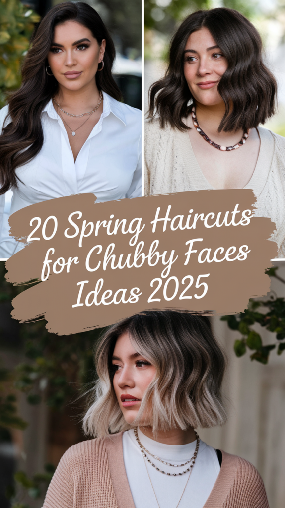 Spring Haircuts for Chubby Faces Ideas 2025