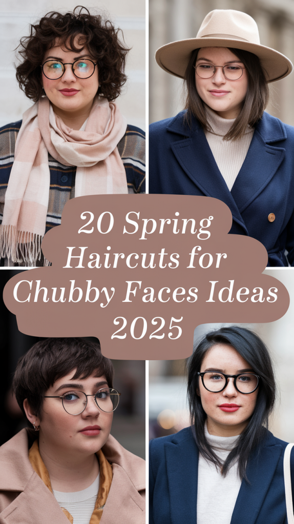 Spring Haircuts for Chubby Faces Ideas 2025