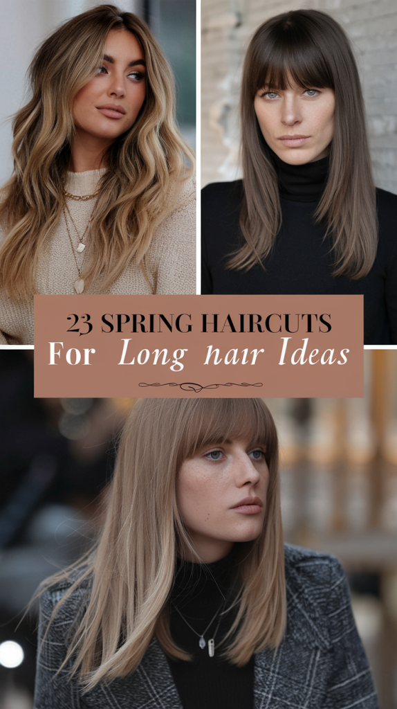 23 Stunning Spring Haircuts for Long Hair Ideas in 2025