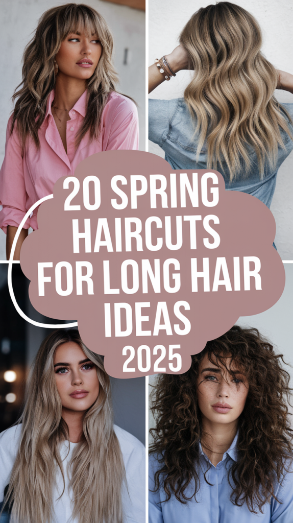 Spring Haircuts for Long Hair Ideas 2025