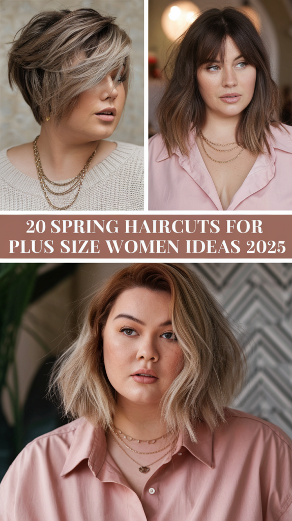 Spring Haircuts for Plus Size Women: 20 Inspiring Ideas for 2025