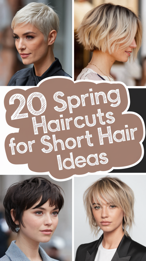 Spring Haircuts for Short Hair Ideas 2025