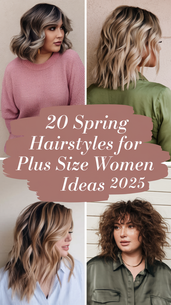 Spring Hairstyles for Plus Size Women 20 Ideas 2025