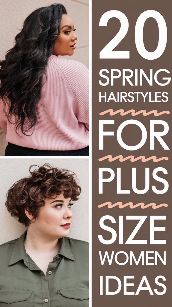 Spring Hairstyles for Plus Size Women 20 Ideas 2025