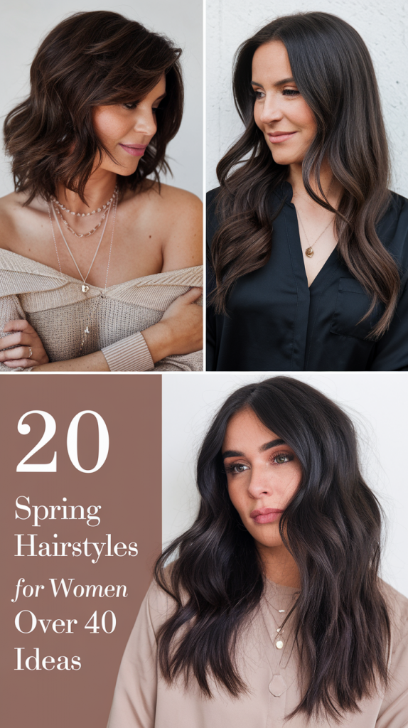 Spring Hairstyles for Women Over 40 Ideas 2025