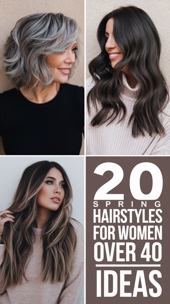 Spring Hairstyles for Women Over 40 Ideas 2025