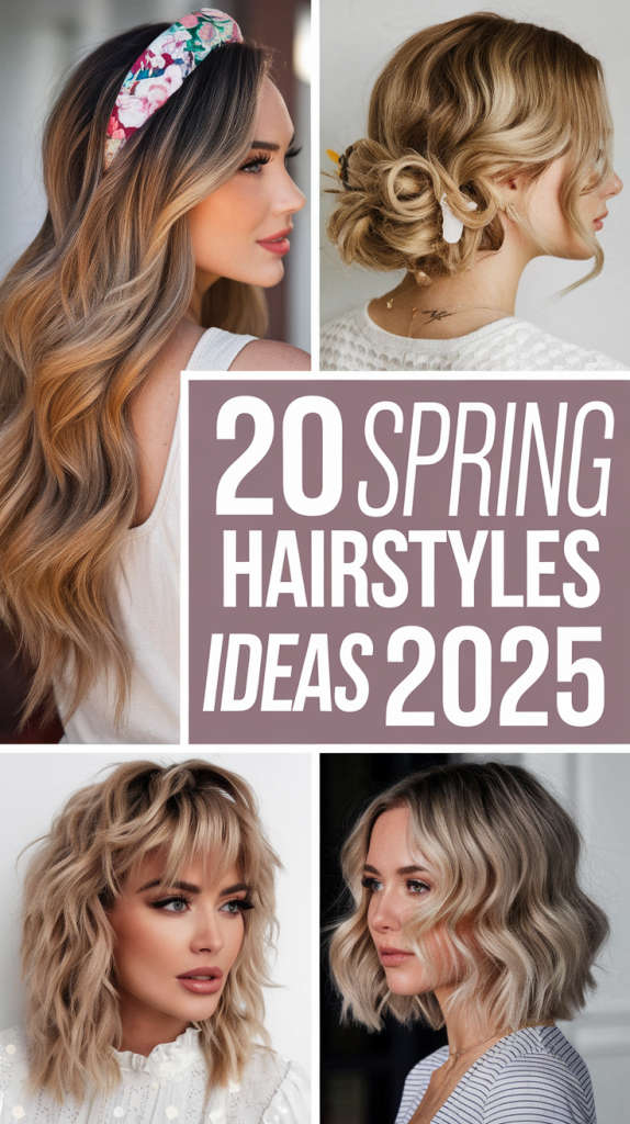 Spring Hairstyles 20 Ideas 2025