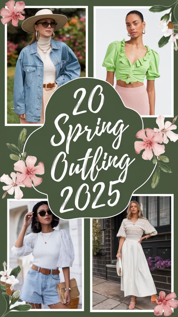 Spring Outing Outfit 20 Ideas 2025