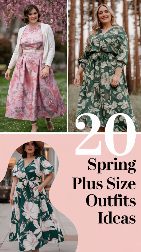 20 Spring Plus Size Outfits Ideas 2025 for a Stylish and Confident Season