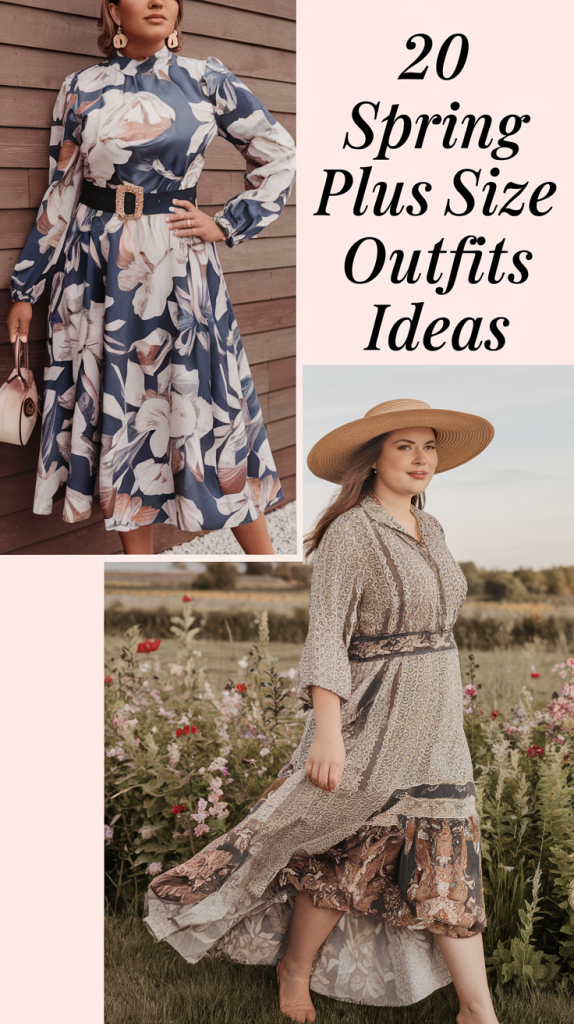 20 Spring Plus Size Outfits Ideas 2025 for a Stylish and Confident Season