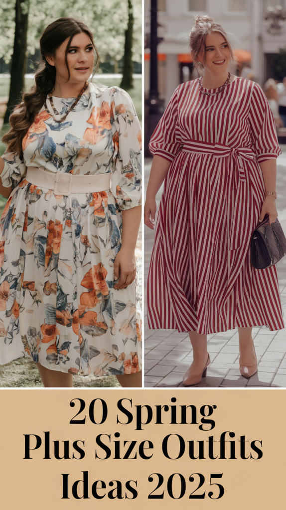 20 Spring Plus Size Outfits Ideas 2025 for a Stylish and Confident Season