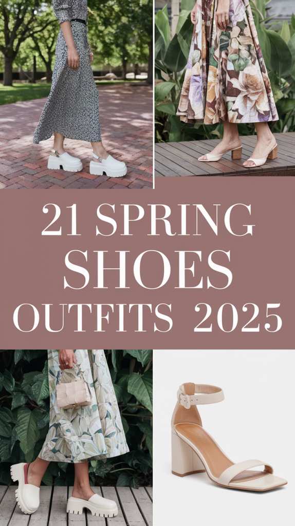 Spring Shoes Outfits 21 Ideas 2025