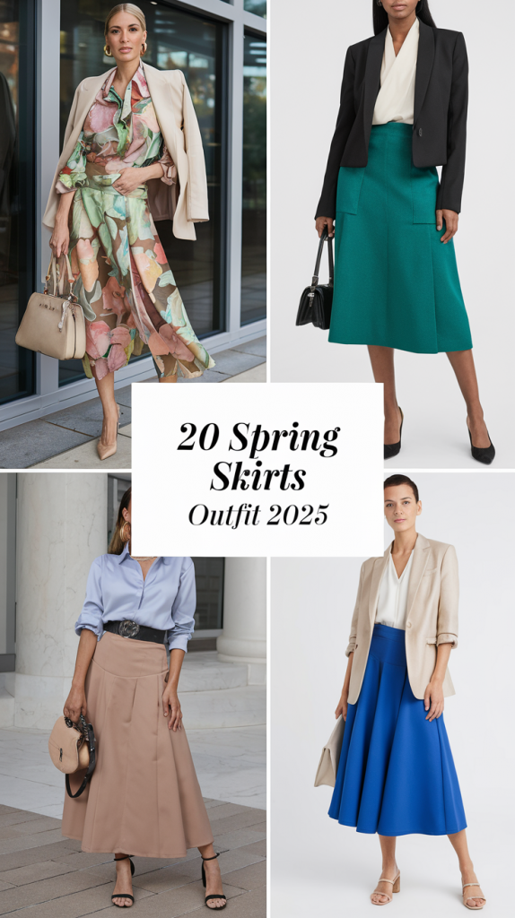 Spring Skirts Outfit 2025: A Fashionable Guide