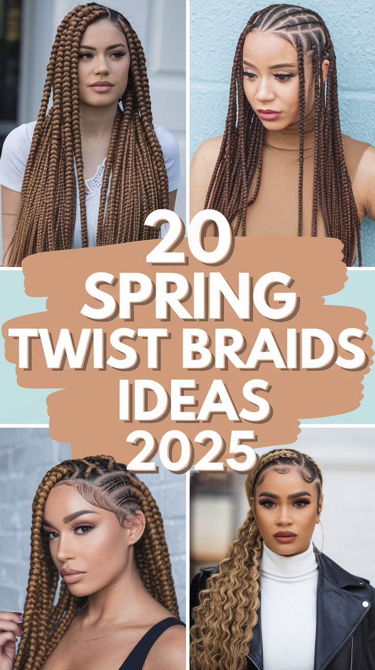 Spring Twist Braids 20 Ideas 2025