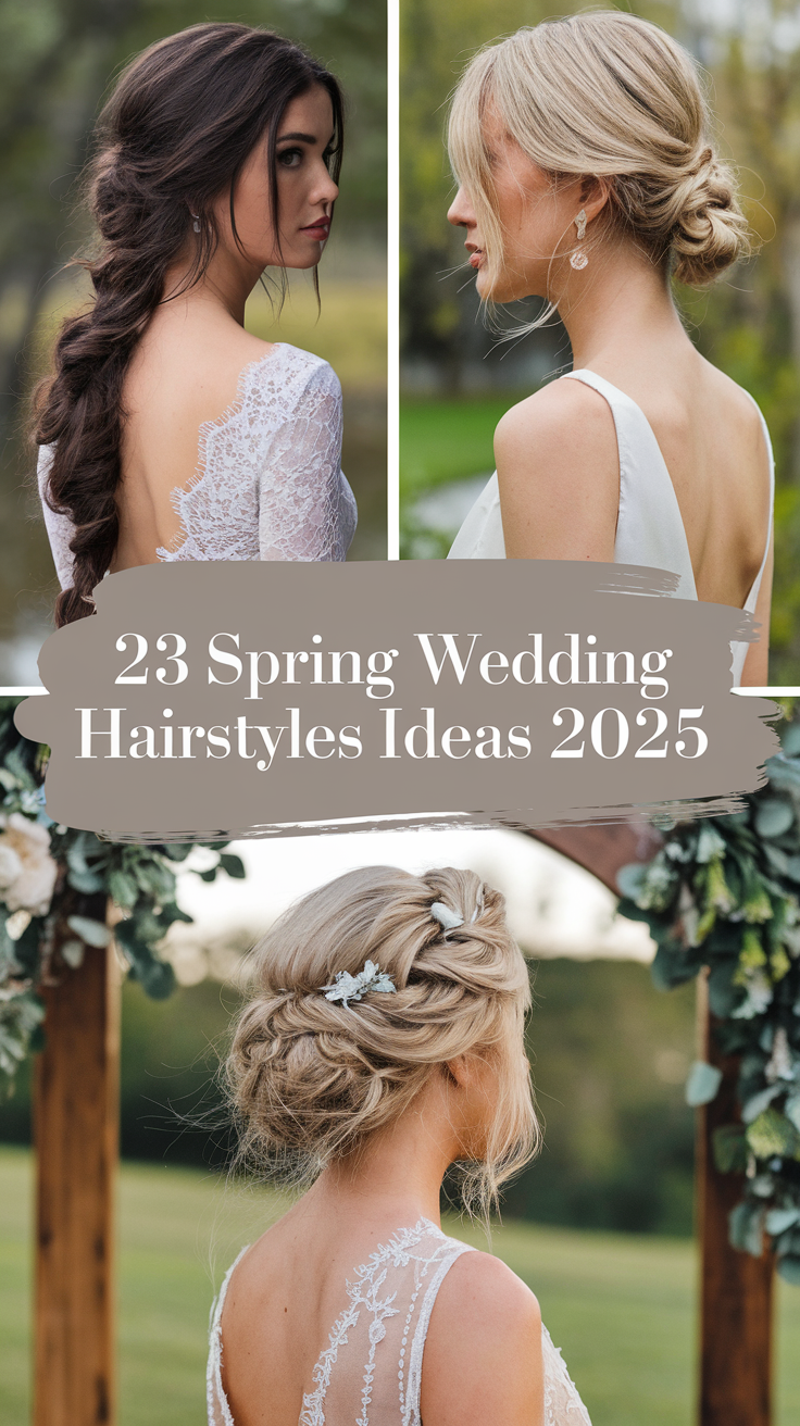 Spring Wedding Hairstyles 23 Ideas 2025