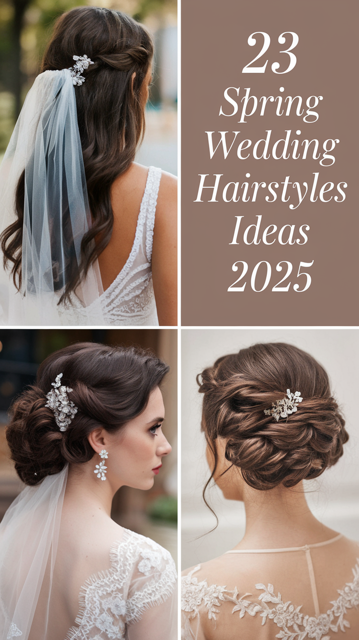 Spring Wedding Hairstyles 23 Ideas 2025