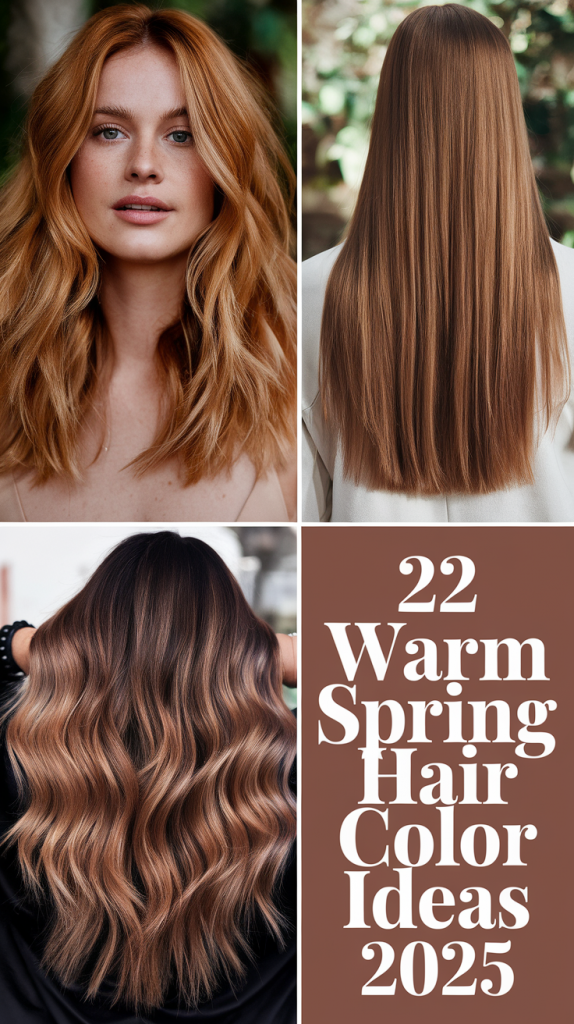 Warm Spring Hair Color 22 Ideas 2025