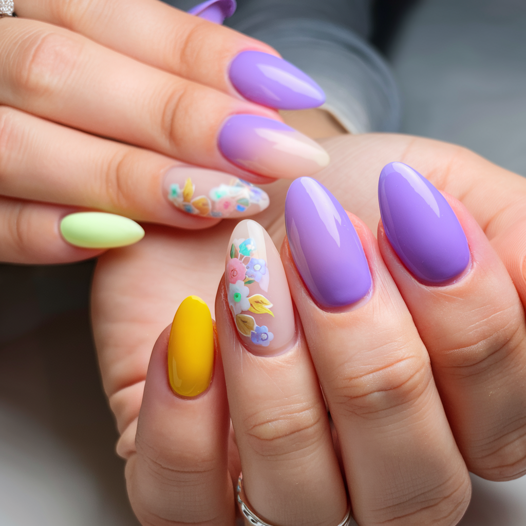 Almond Spring Nail 20 Ideas 2025: Trendy & Classy Designs for the Season