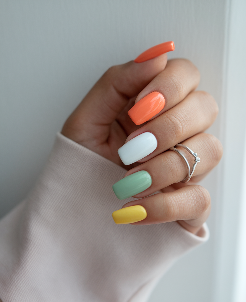 Short Spring Nails Color 20 Ideas 2025