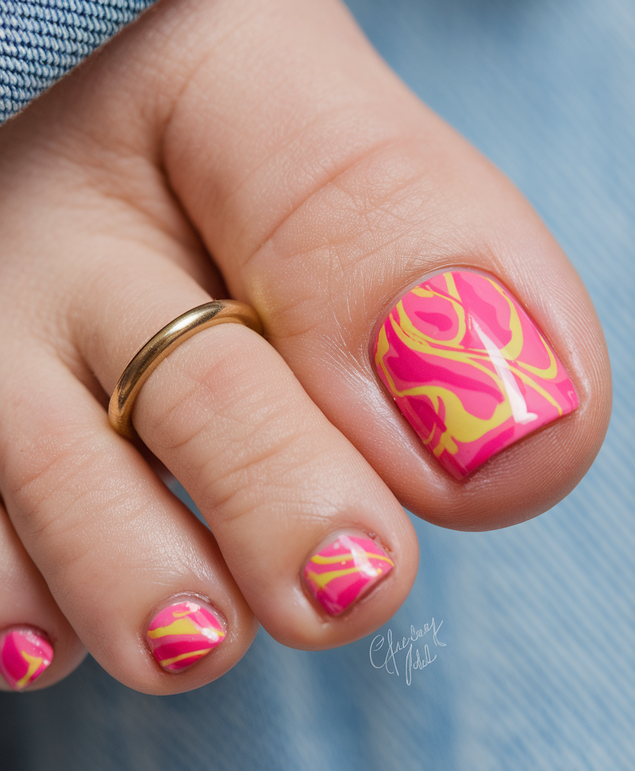 Spring Toe Nail Art 21 Ideas 2025: Trendy & Fresh Pedicure Designs