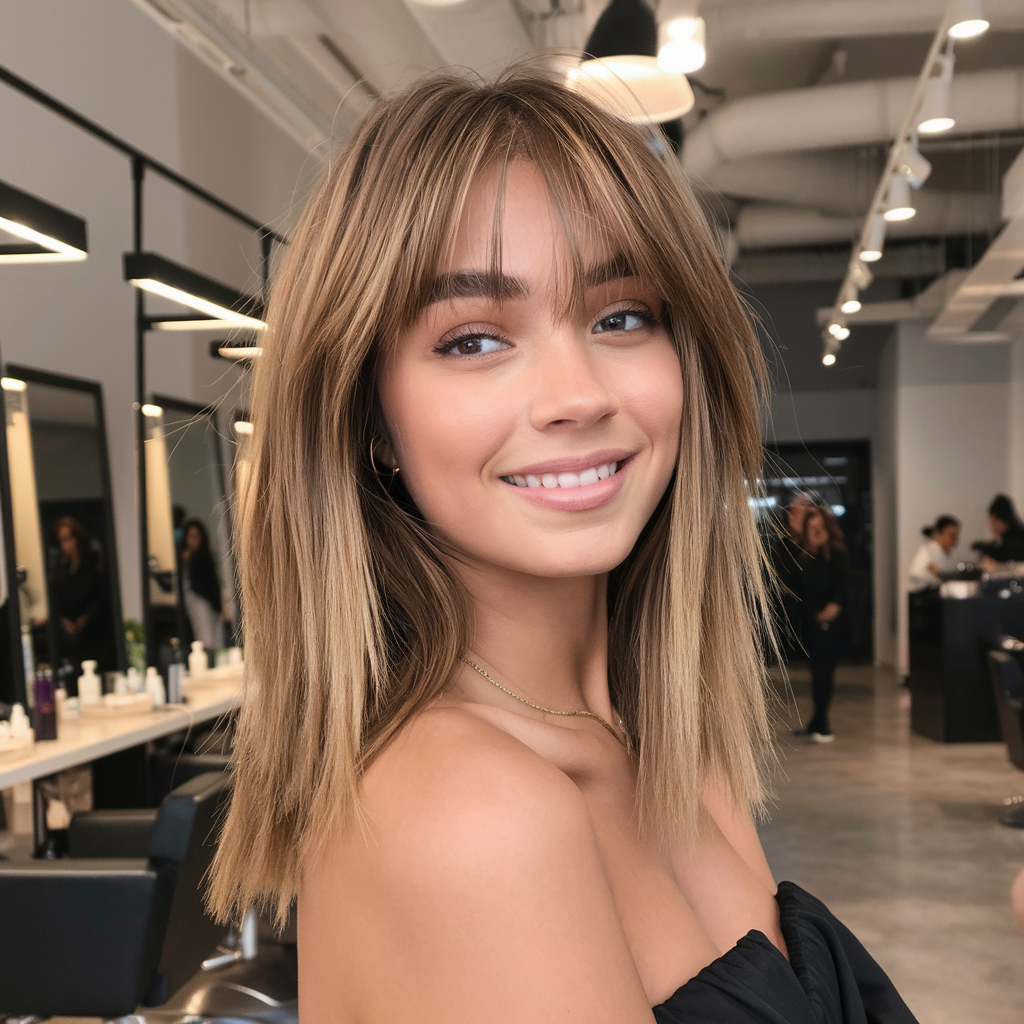 Spring Haircuts for Triangle Face 23 Ideas 2025