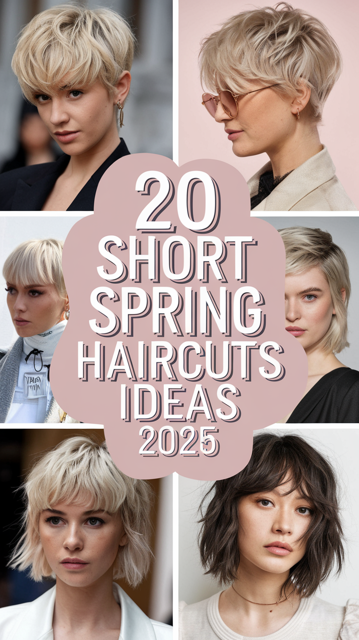 Short Spring Haircuts 20 Ideas 2025