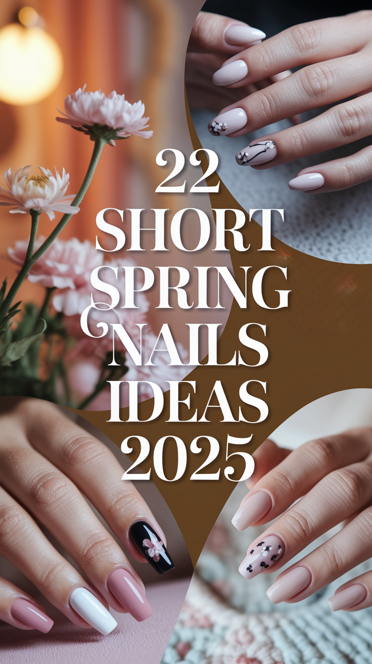 Short Spring Nails 22 Ideas 2025: Trendy & Cute Designs for the Season