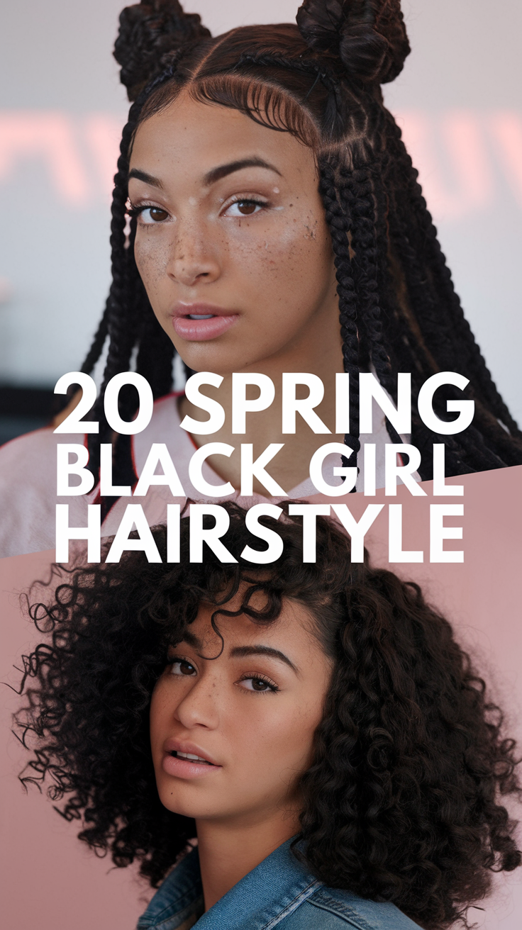 Spring Black Girl Hairstyle 20 Ideas 2025: Trendy Looks for the Season