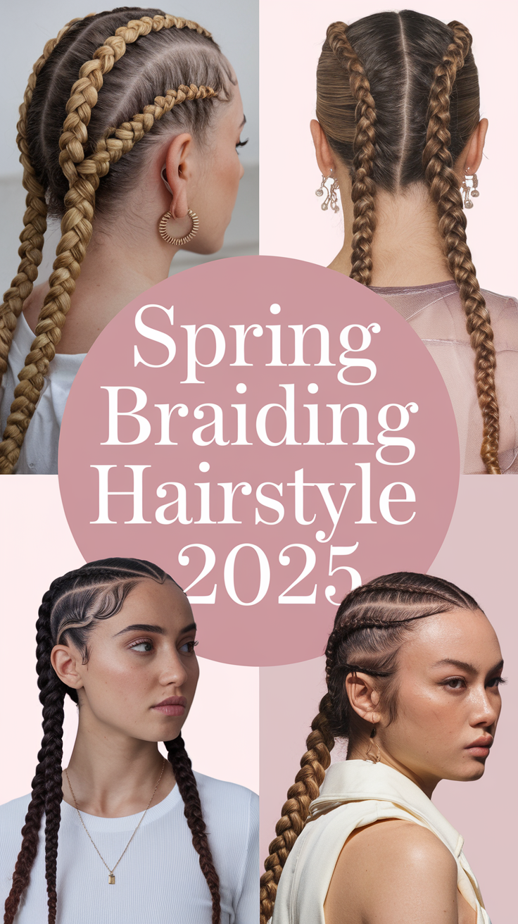 Spring Braiding Hairstyle 20 Ideas 2025