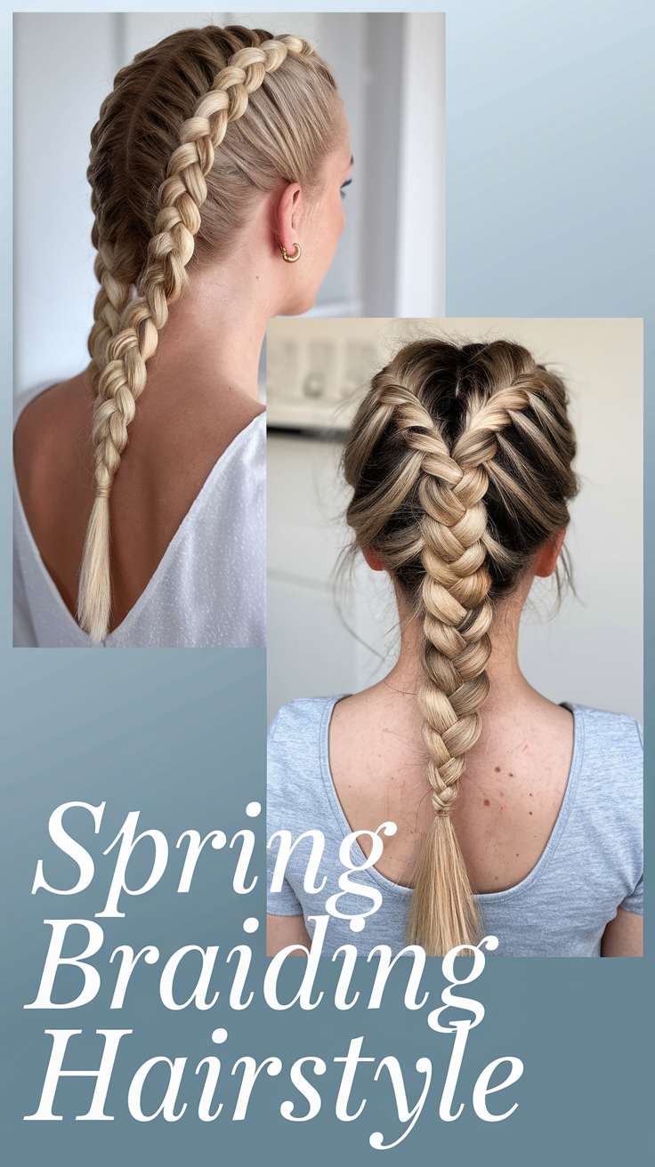 Spring Braiding Hairstyle 20 Ideas 2025