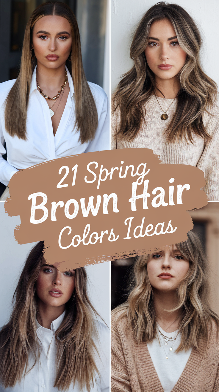 Spring Brown Hair Colors 21 Ideas 2025