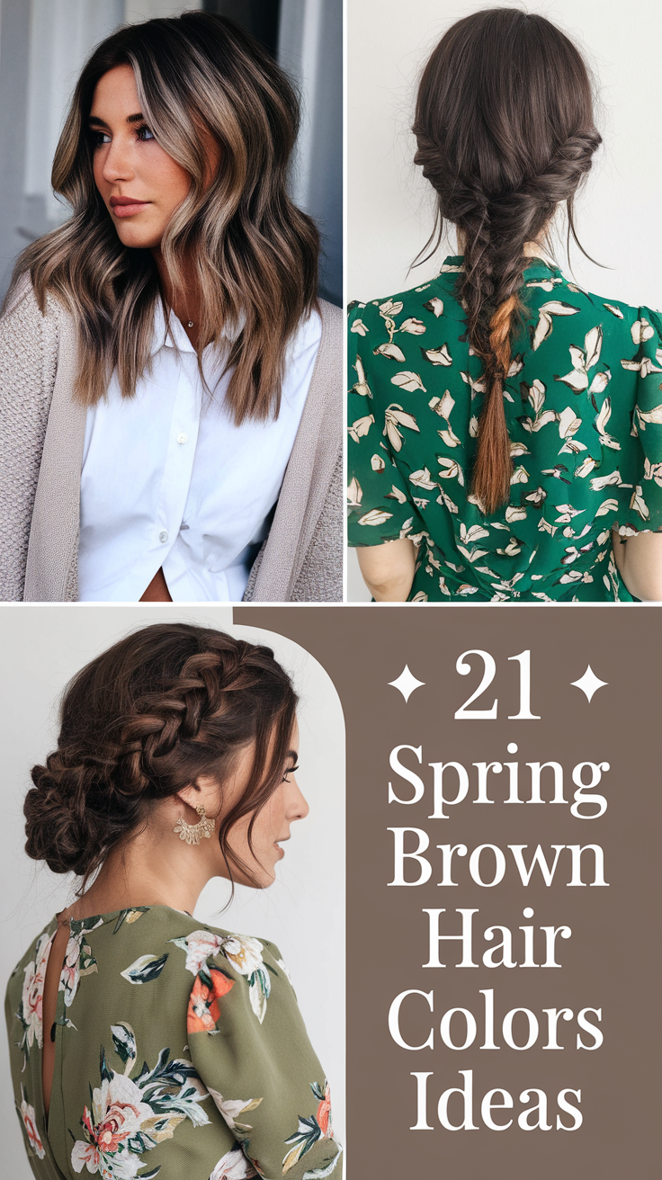 Spring Brown Hair Colors 21 Ideas 2025