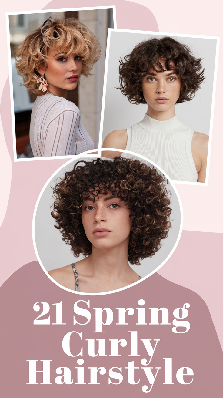 21 Inspiring Spring Curly Hairstyle Ideas for 2025