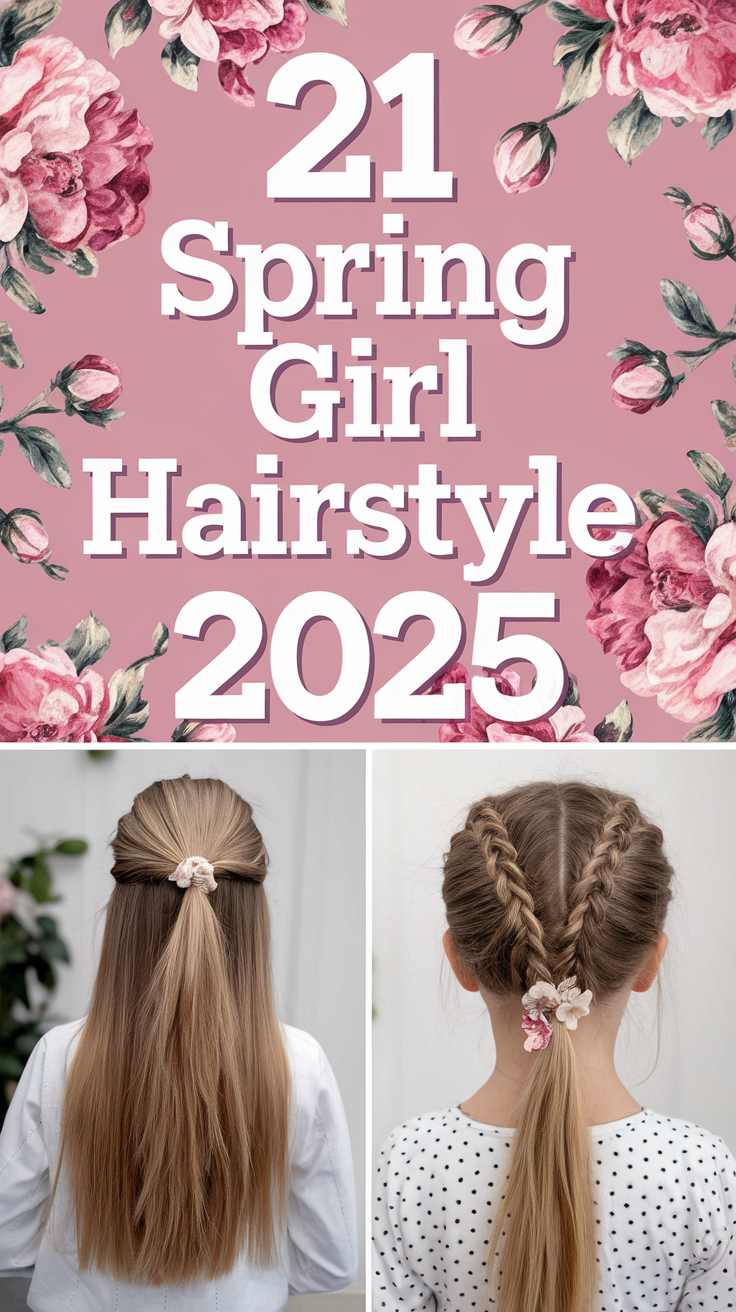 Spring Girl Hairstyles 21 Ideas 2025: Fresh and Adorable Looks for the Season