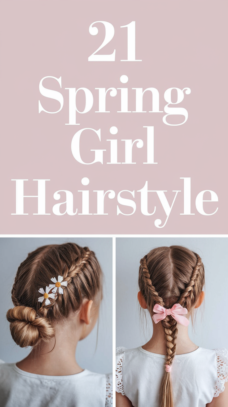 Spring Girl Hairstyles 21 Ideas 2025: Fresh and Adorable Looks for the Season