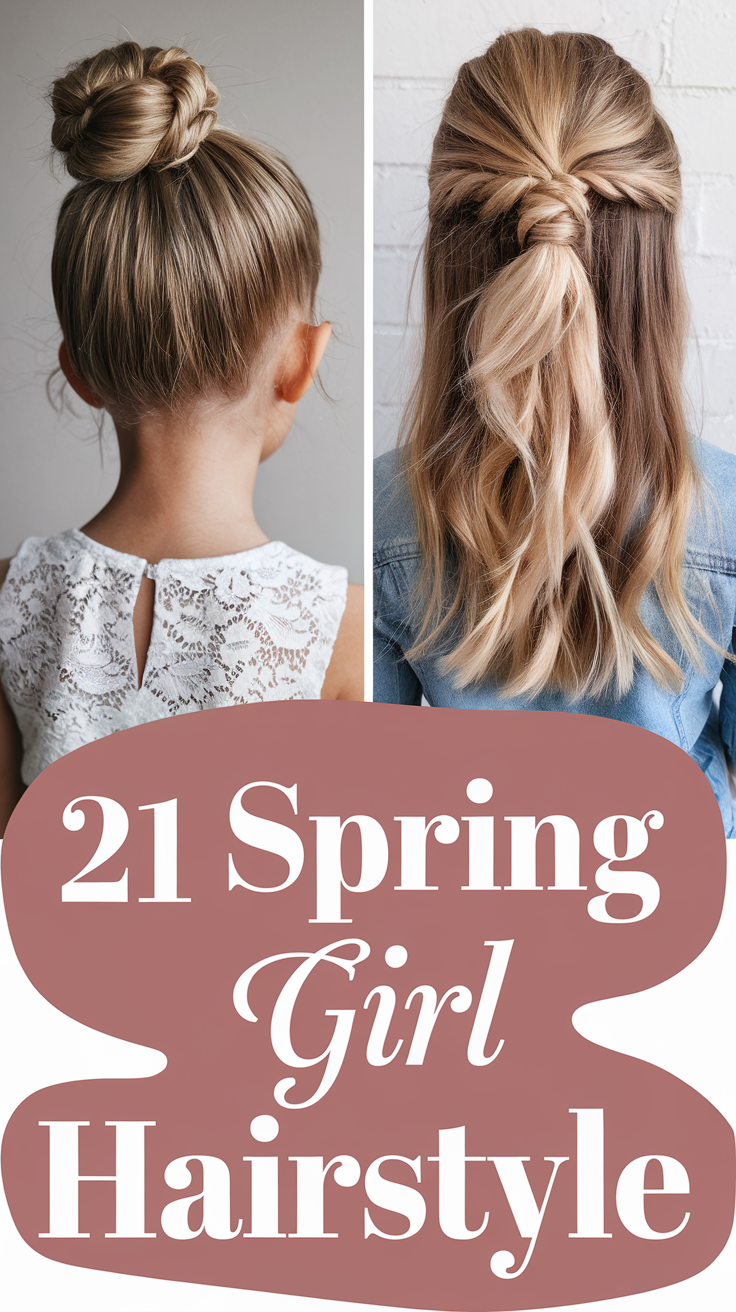 Spring Girl Hairstyles 21 Ideas 2025: Fresh and Adorable Looks for the Season