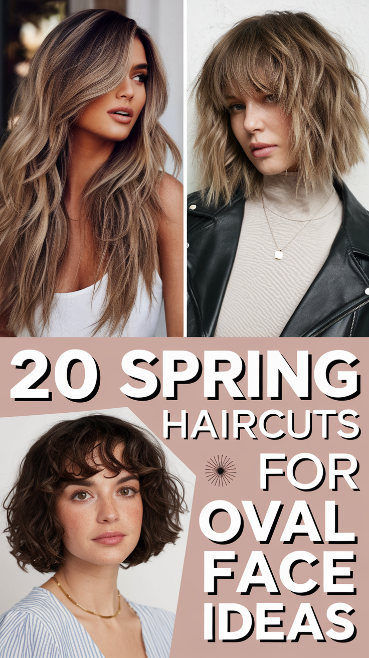 Spring Haircuts for Oval Face 20 Ideas 2025