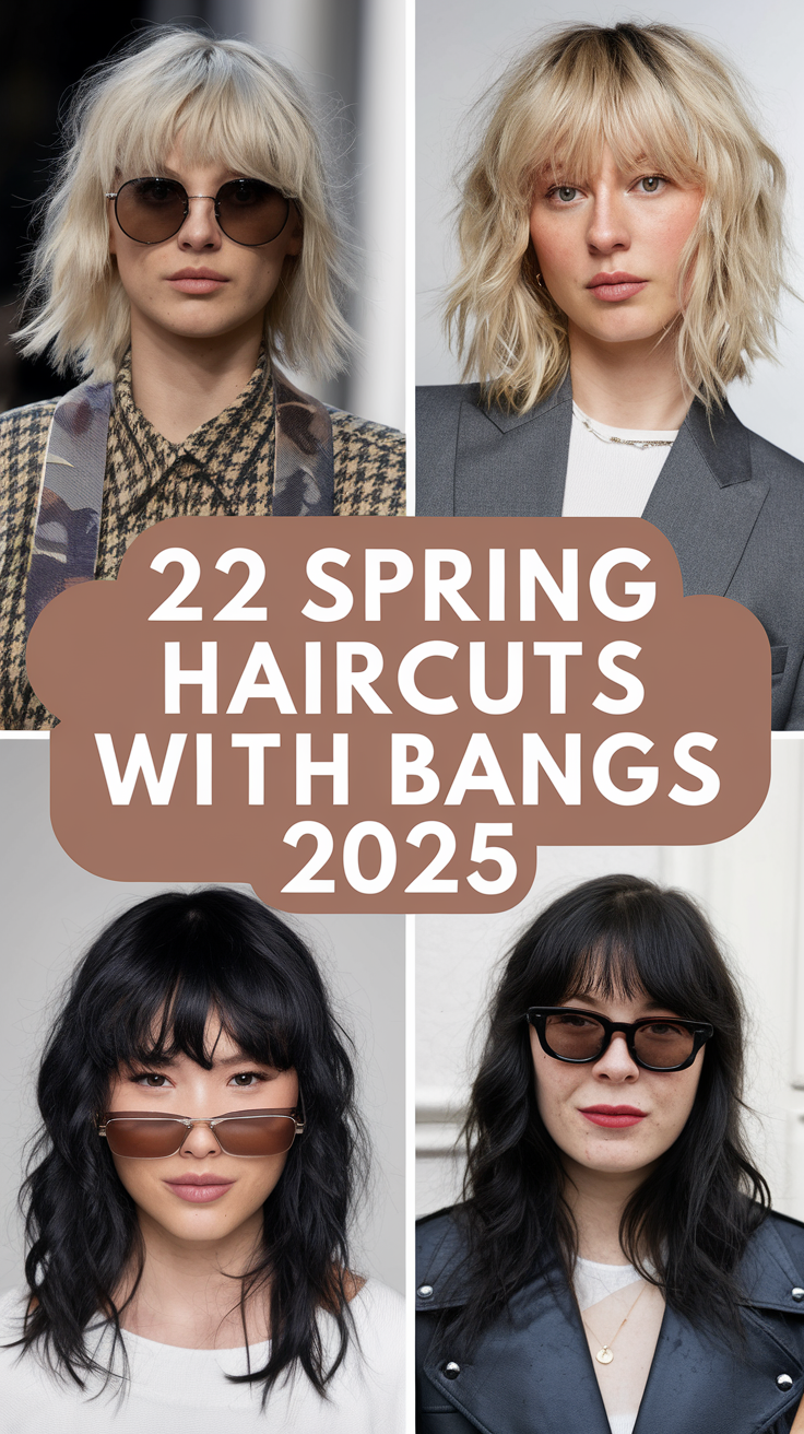 Spring Haircuts with Bangs 22 Ideas 2025