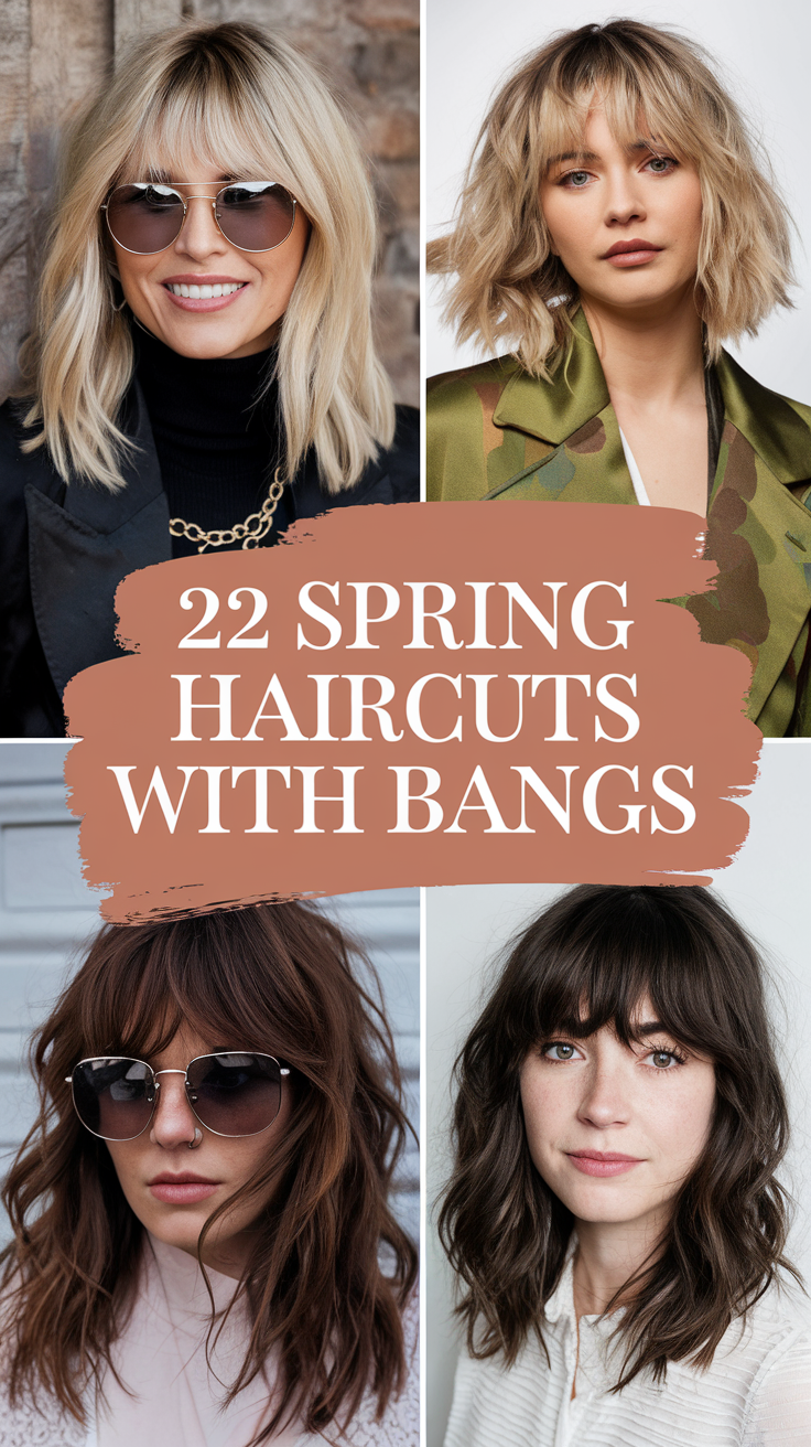 Spring Haircuts with Bangs 22 Ideas 2025