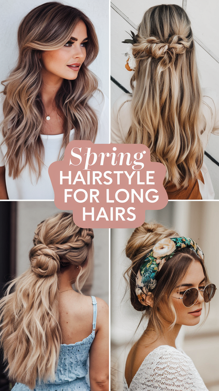 Spring Hairstyles for Long Hair 20 Ideas 2025