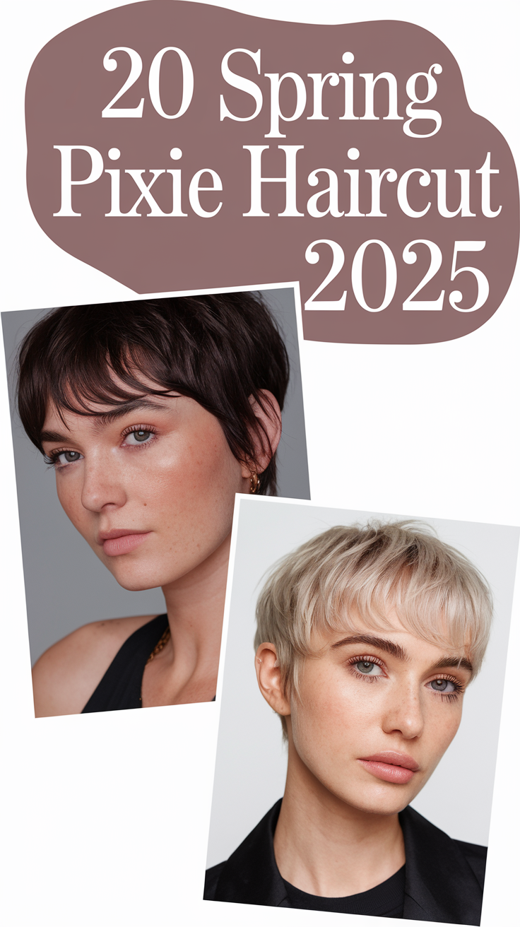 Spring Pixie Haircut 2025: 20 Trendy Ideas for a Fresh Look