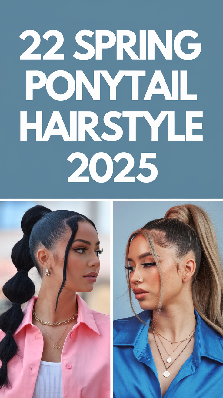 Spring Ponytail Hairstyle 22 Ideas 2025: The Ultimate Guide to Trendy Looks