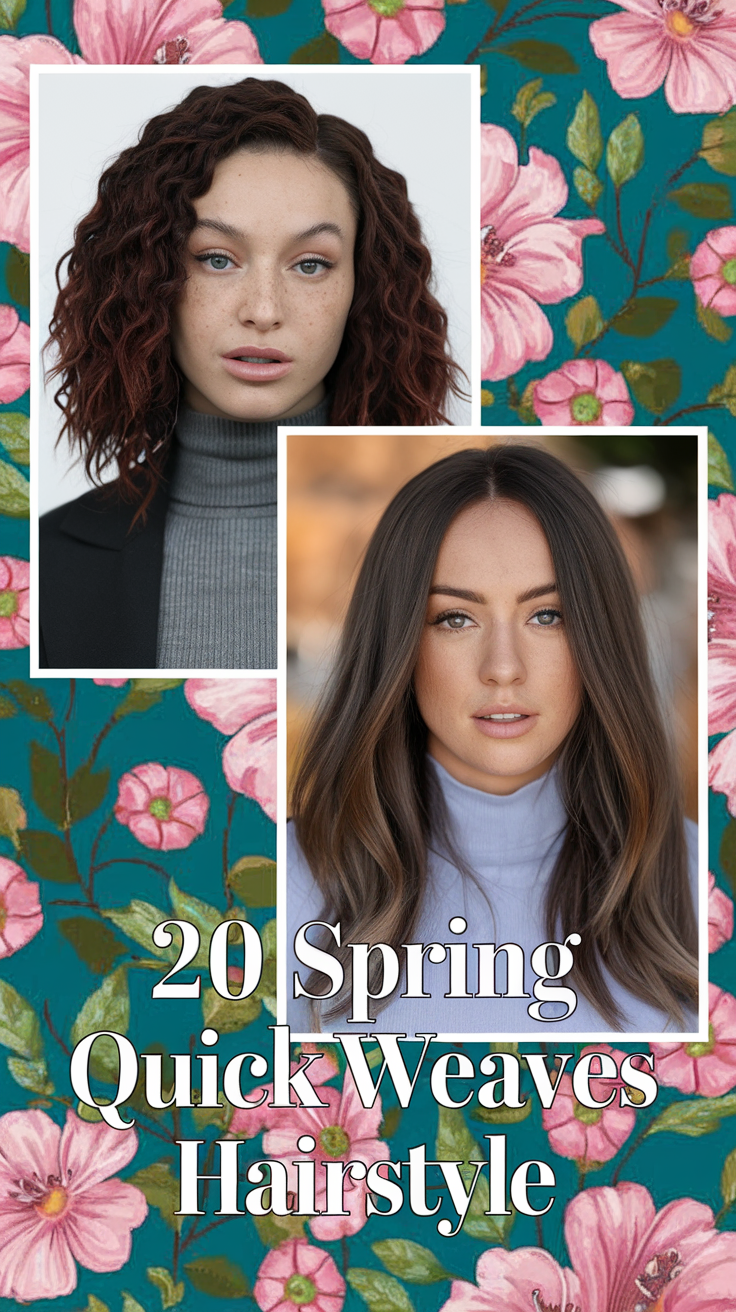 20 Ideas for Stunning Spring Quick Weaves Hairstyle Trends