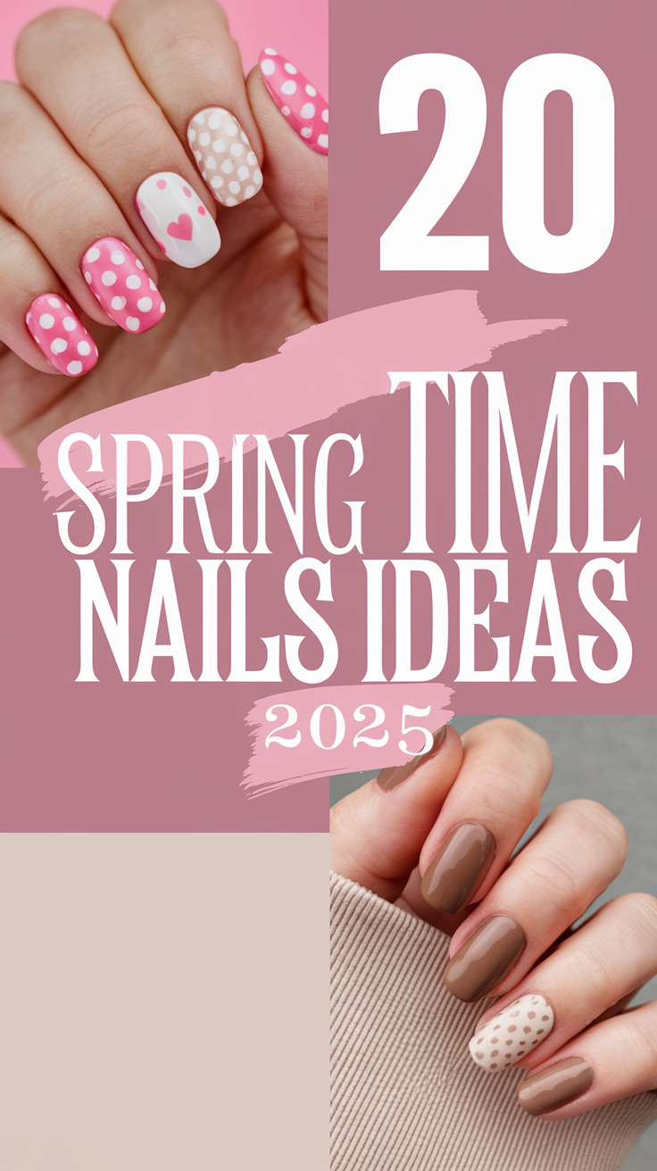 Spring Time Nails 20 Ideas 2025