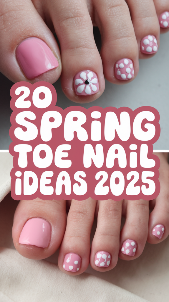 Spring Toe Nail 20 Ideas 2025: Fresh Trends for the Season