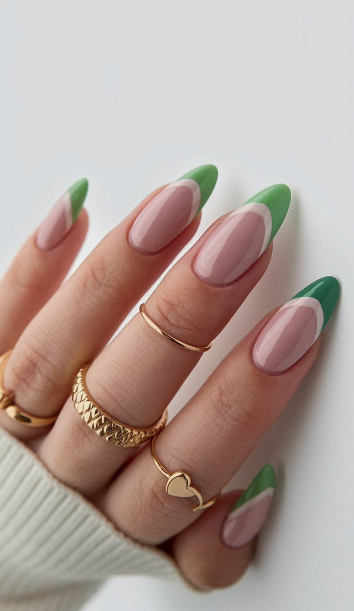 Green Spring Nails: 21 Fresh Ideas for 2025